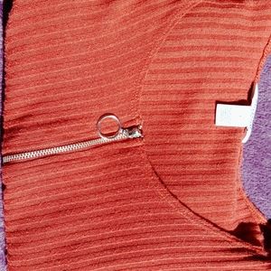 A Autumn colored long sleeve shirt